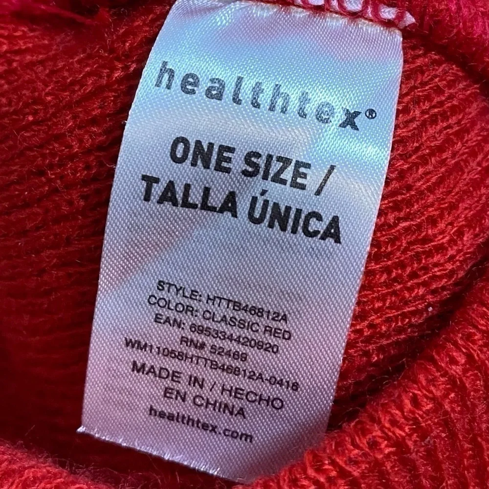 healthtex red knit